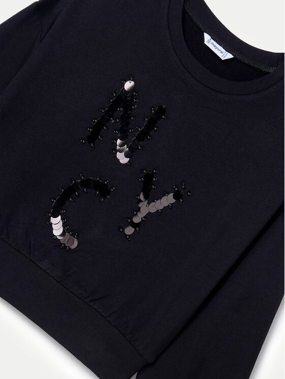Mayoral Mayoral Sweatshirt 7472 Schwarz Regular Fit