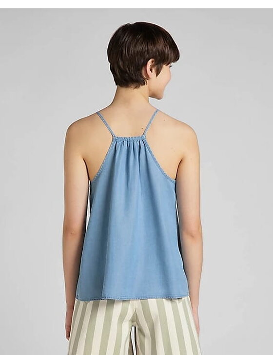 Lee Lee Blusa CAMI Blu Regular Fit
