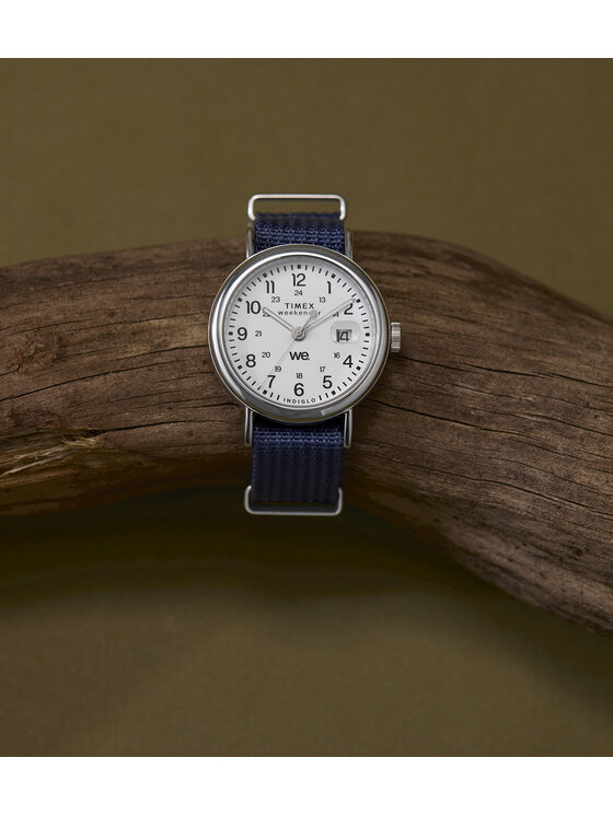 Timex Timex Zegarek TW2Y09000 Niebieski
