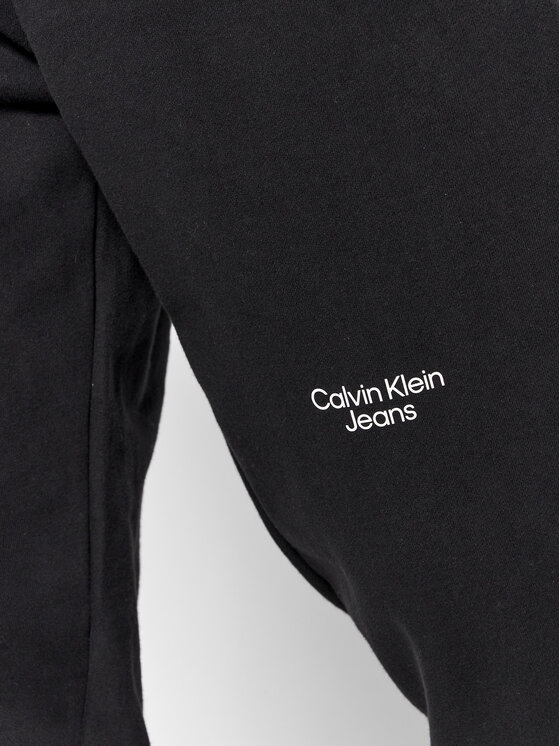 Calvin Klein Jeans Calvin Klein Jeans Spodnie dresowe J30J320590 Czarny Regular Fit