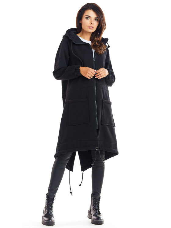 Infinite You Infinite You Mikina M220 Čierna Basic Fit