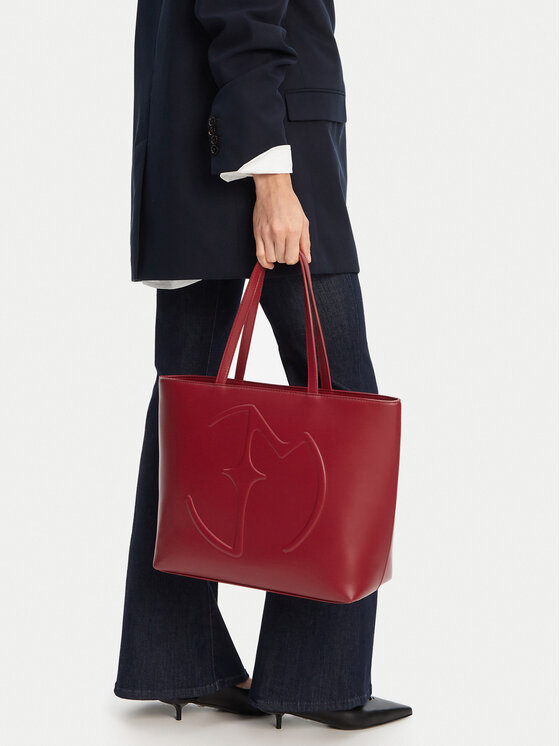 Eva Minge Eva Minge Handtasche EO-ALLIE-LDA8224 Dunkelrot