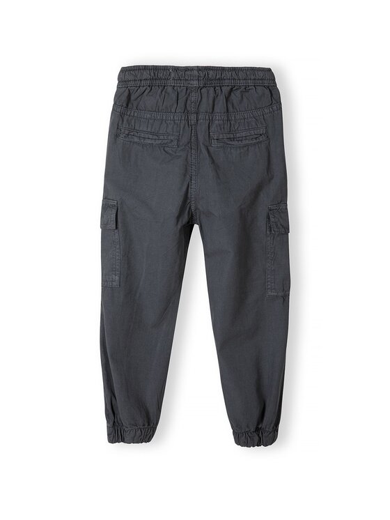 minoti minoti Spodnie cargo blanc 6 Czarny Regular Fit