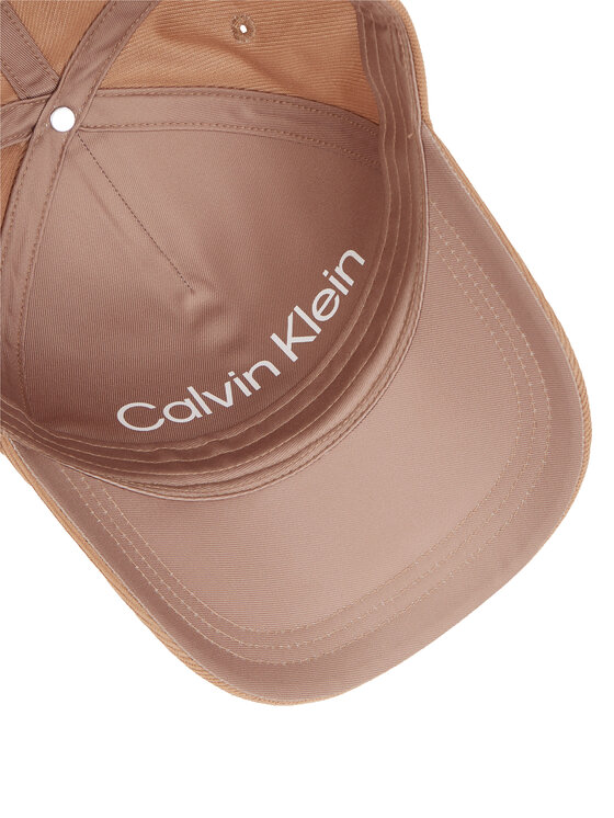 Calvin Klein Calvin Klein Kapa s šiltom Corduroy Cotton Cap K60K612894 Rjava