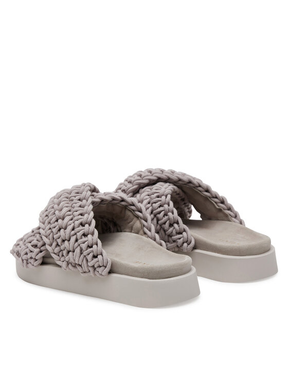 Inuikii Inuikii Чехли Woven Stones 70104-105 202 Сив