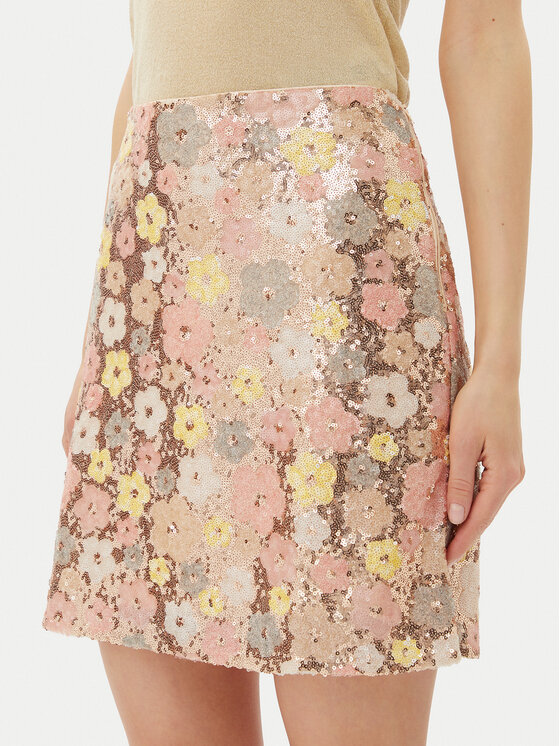 Bruuns Bazaar Bruuns Bazaar Mini suknja Alternifolius Joannas BBW4519 Šarena Regular Fit