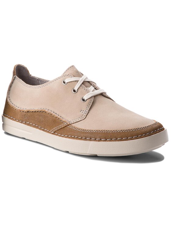 Clarks Po buty Gosler Edge 261325687 Szary Modivo.pl