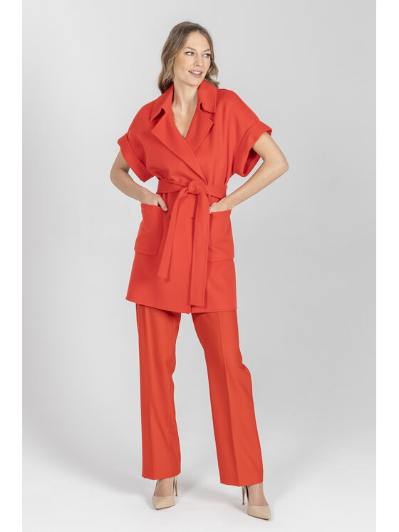 Deni Cler Milano Marynarka, rozmiar 40 Czerwona, T-DC-8007-F2-90-30-1