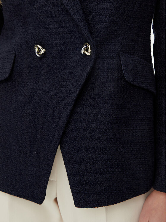 BOSS BOSS Marynarka Jatawa2 50535931 Granatowy Slim Fit