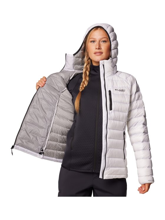 Columbia Columbia Kurtka przejściowa 208607 Biały Regular Fit