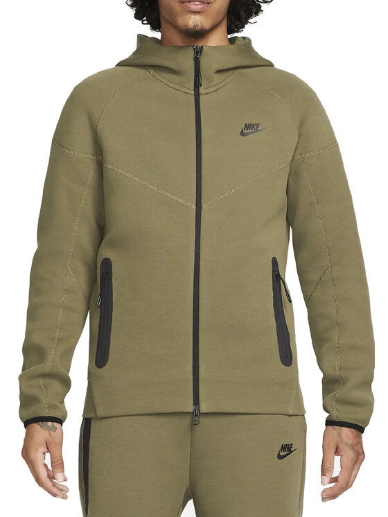 Nike Nike Bluza FB7921 Zielony Regular Fit