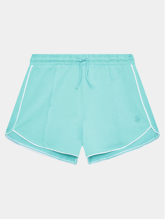 United Colors Of Benetton Pantaloni scurți sport 3BL0C901E Albastru Regular Fit