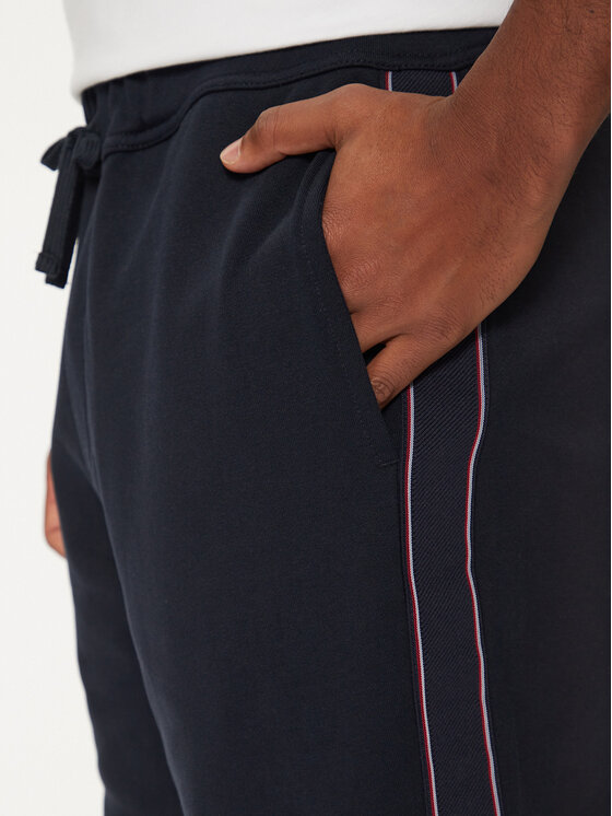 Tommy Hilfiger Tommy Hilfiger Pantaloni trening MW0MW37477 Bleumarin Regular Fit