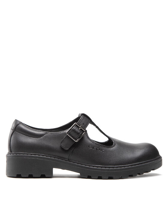 Pantofi Geox J Casey G. E J8420E 00043 C9999 S Negru