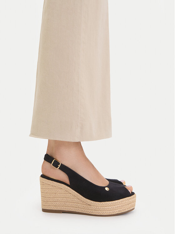 Beverly Hills Polo Club Beverly Hills Polo Club Espadrilles EO-R26SS03466 Fekete