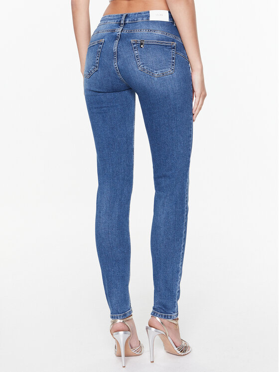 Liu Jo Liu Jo Traperice UA3013 D4788 Plava Skinny Fit