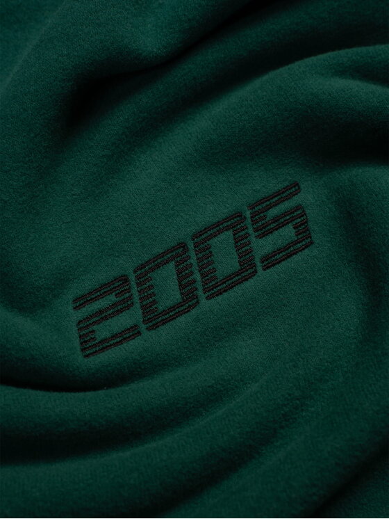 2005 2005 Mikina Basic Zelená Oversize