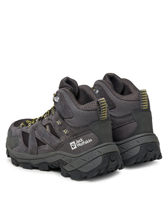 Jack Wolfskin Jack Wolfskin Turistiniai batai Vojo Tour Texapore Mid A62072 Pilka