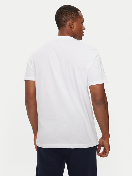 Fila Fila T-krekls Berloz FAM0340 Balts Regular Fit