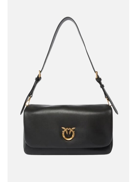 PINKO PINKO Τσάντα Click Soft Horizontal Handle Μαύρο