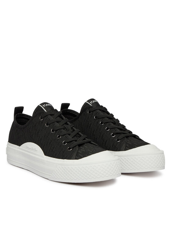 KARL LAGERFELD KARL LAGERFELD Trampki Kampus Max V KL50516 Czarny