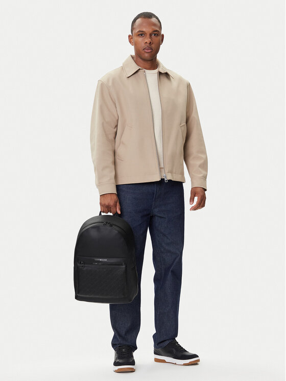 Tommy Hilfiger Tommy Hilfiger Раница Th Monogram Backpack AM0AM13834 Черен