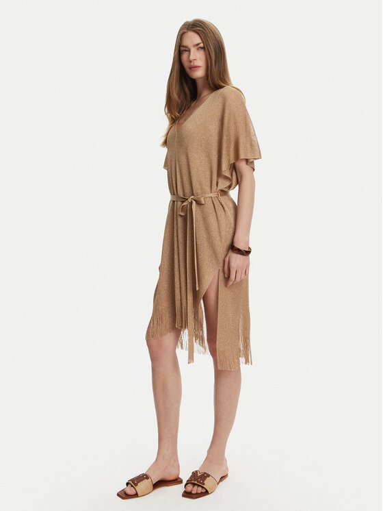 Max Mara Beachwear Max Mara Beachwear Кімоно Donolla 2516691039 Рожевий Relaxed Fit