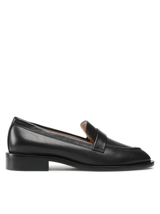 Lords Stuart Weitzman Palmer Sleek Loafer S5987 Black