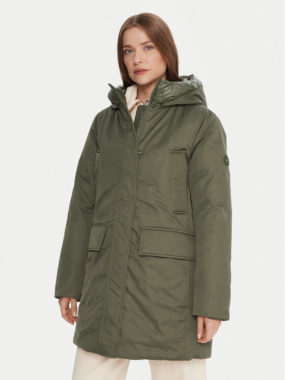 Tommy Hilfiger Tommy Hilfiger Hanorac WW0WW46533 Verde Relaxed Fit
