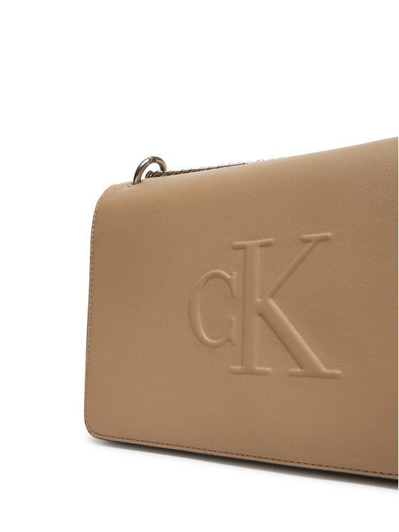 Calvin Klein Jeans Calvin Klein Jeans Käekott Sculpted Ew Flap25 Shoulder Bag LV04K3035G Beež