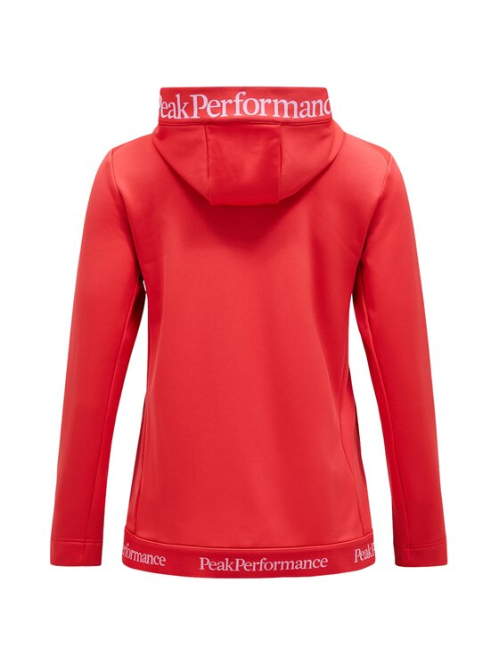 Peak Performance Peak Performance Bluza Rider Tech Czerwony Regular Fit
