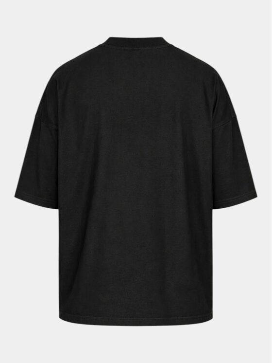 MADE BY SOCIETY MADE BY SOCIETY T-Shirt Skeleton - T17689 Czarny Basic Fit