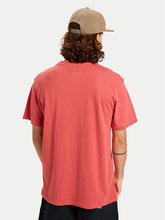 Quiksilver Quiksilver T-Shirt Ev Comp Logo EQYZT08182 Rot Regular Fit