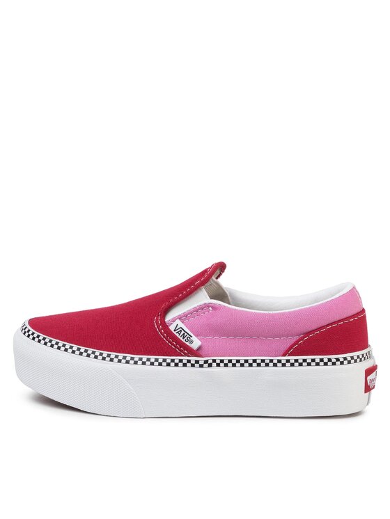 Vans Vans Πάνινα παπούτσια Classic Slip-On P VN0A3TL1WVX1 Κόκκινο