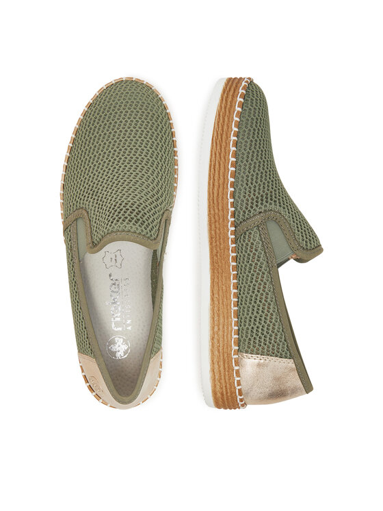 Rieker Rieker Halbschuhe L7873-52 Grün