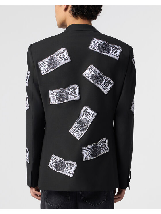 PHILIPP PLEIN PHILIPP PLEIN Giacca da abito 31278 Nero Regular Fit