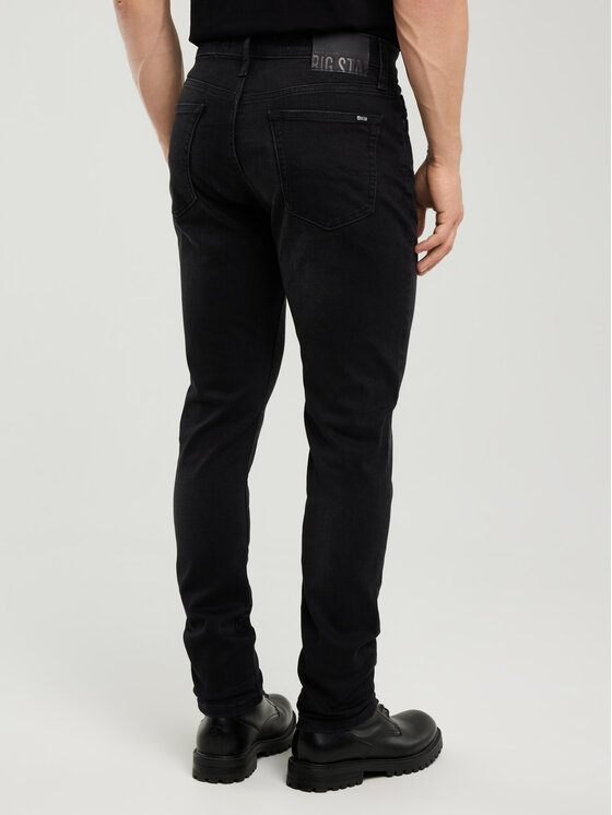 BIG STAR BIG STAR Jeansy TERRY CARROT Czarny Tapered Fit