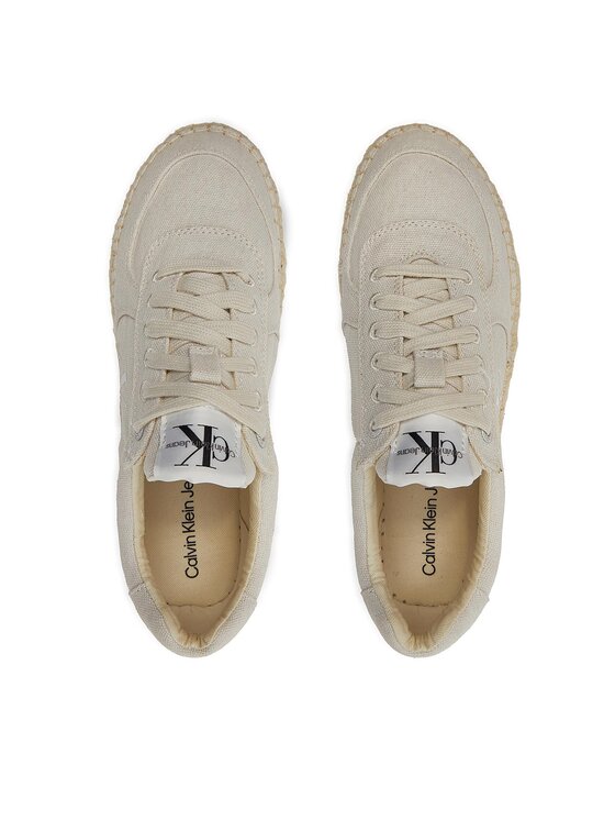 Calvin Klein Jeans Calvin Klein Jeans Еспадрили Espadrille Sneaker Cs Btw YW0YW01437 Екрю