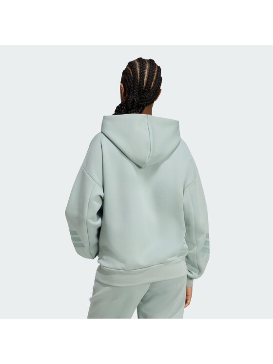adidas adidas Bluza 139271 Zielony Loose Fit
