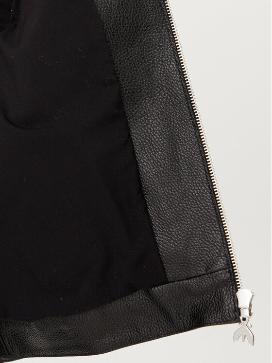 Patrizia Pepe Patrizia Pepe Μπουφάν δερμάτινο 8O0161 L142 J4G2 Μπεζ Regular Fit