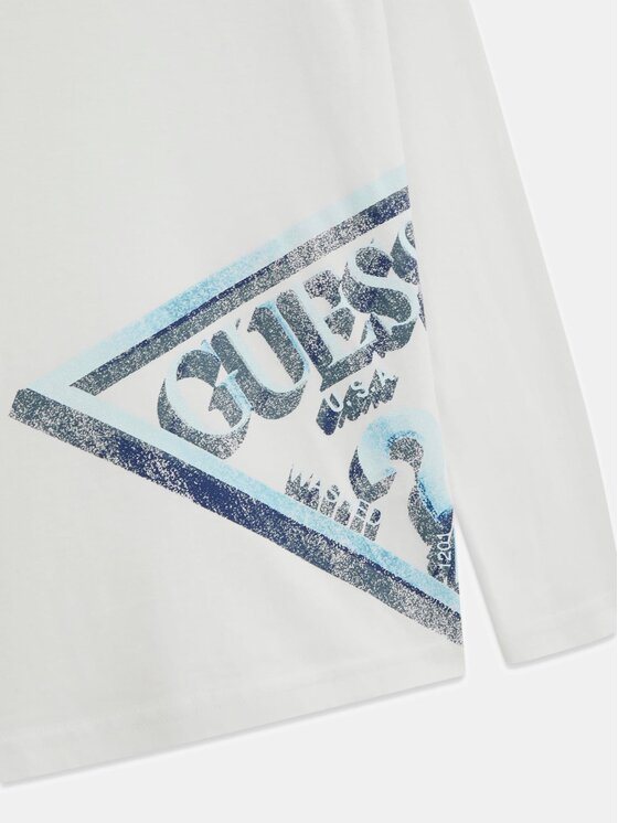 Guess Kids Guess Kids T-Shirt 183926 Bílá Classic Fit