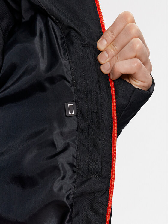 4F 4F Skijacke 4FAW23TTJAM307 Schwarz Regular Fit
