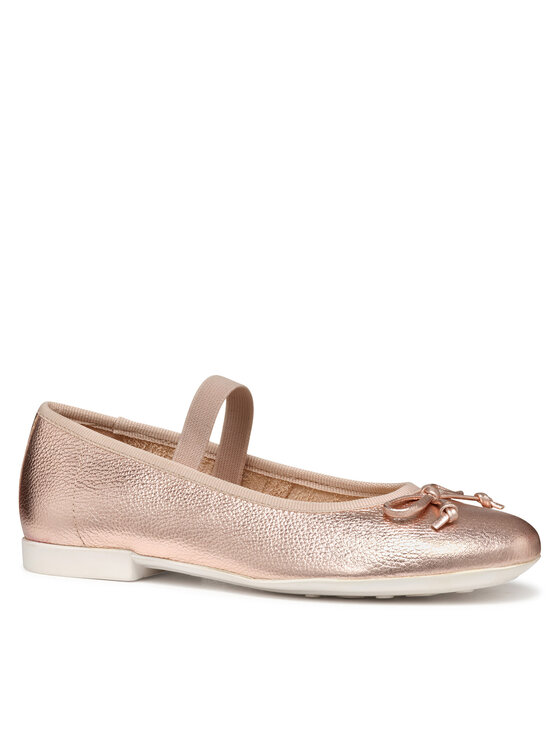 Geox Geox Ballerine Jr Plie' J4555D 44 C8014 S Oro rosa
