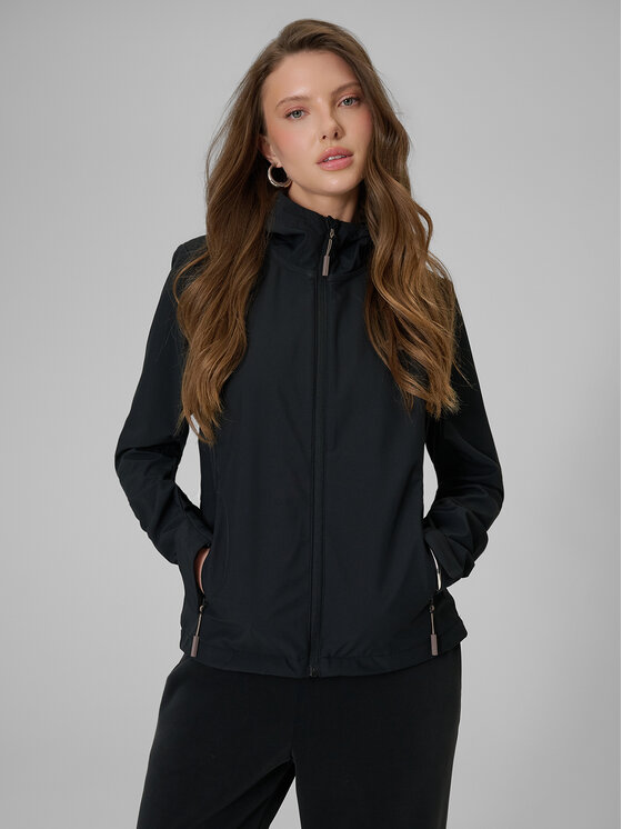 4F 4F Kurtka przejściowa EVERYDAY ACTIVE Czarny Slim Fit