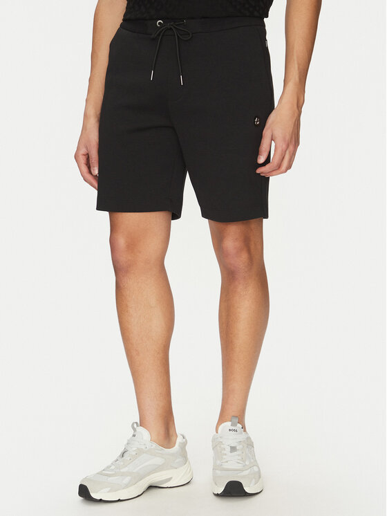 BOSS BOSS Спортивні шорти C-Leoni 50537277 Чорний Regular Fit
