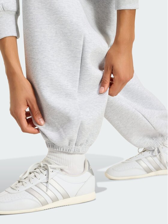 adidas adidas Spodnie materiałowe 151545 Szary Loose Fit