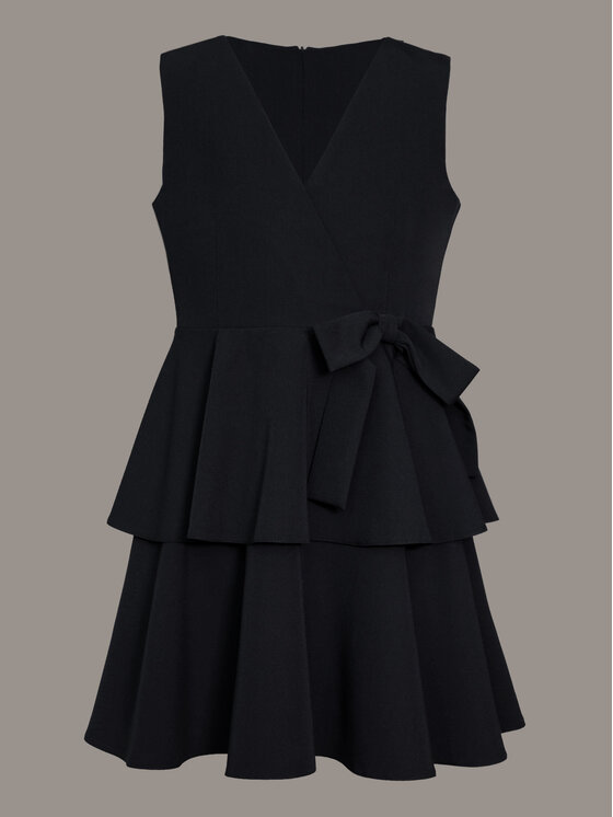 SLY SLY Sukienka 4S-201A Czarny Comfortable Fit