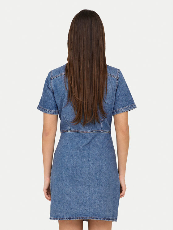 ONLY ONLY Джинсова сукня Malia 15355044 Голубий Regular Fit
