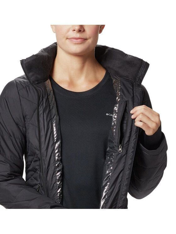 Columbia Columbia Kurtka zimowa Heavenly Jacket 1788661010 Czarny Regular Fit