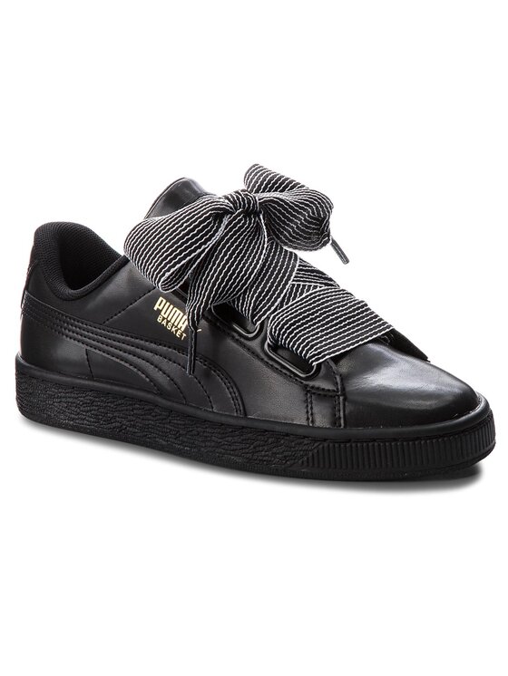 Puma Puma Laisvalaikio batai Basket Heart Wn's 365198 01 Juoda